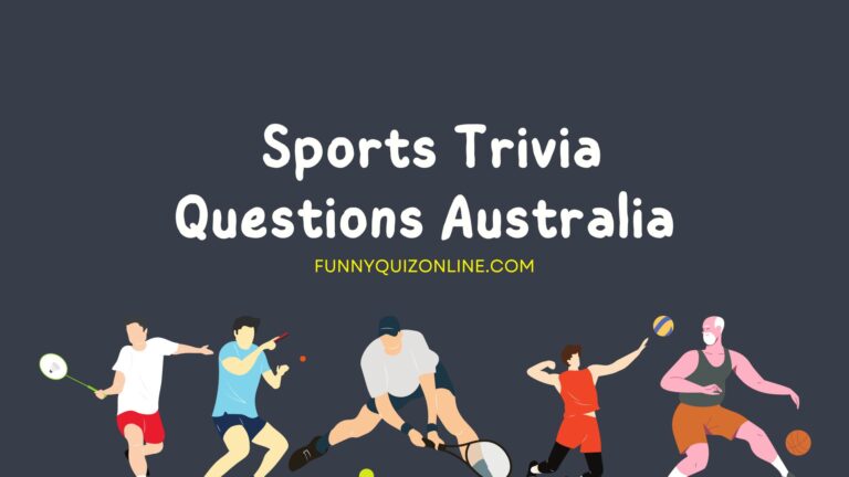 Kangaroo Court of Sports: Sports Trivia Questions Australia